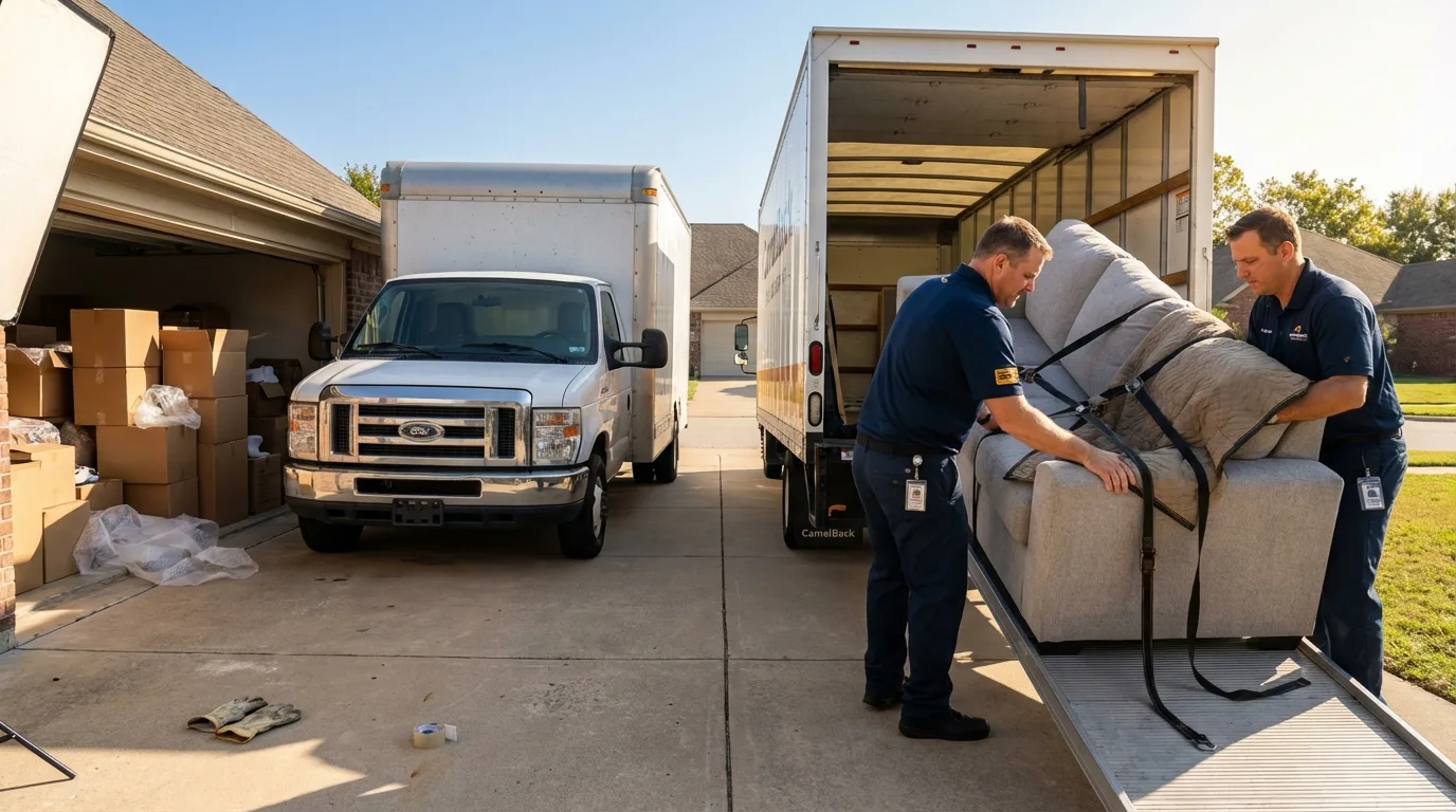 DIY truck vs professional crew comparison in Shamrock